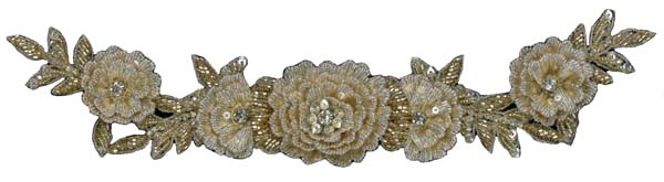 INDIAN CRYSTAL MOTIF (SOLD SINGULARLY) - GOLD